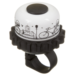 Звонок STG 23R-A рисунок с велосипедом Х95339