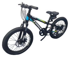 Велосипед TRINX Junior 3.0 20" черный/белый/синий