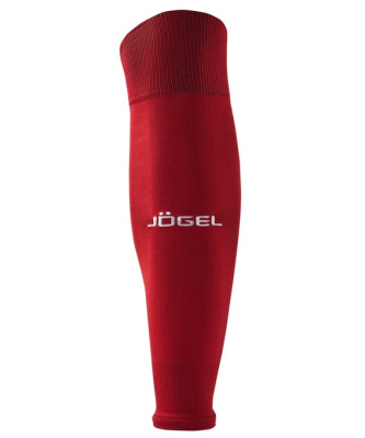 Реальное фото Гетры футбольные Jogel CAMP BASIC SLEEVE SOCKS без носка гранатовый/белый JC1GA0228.83 от магазина Спортев