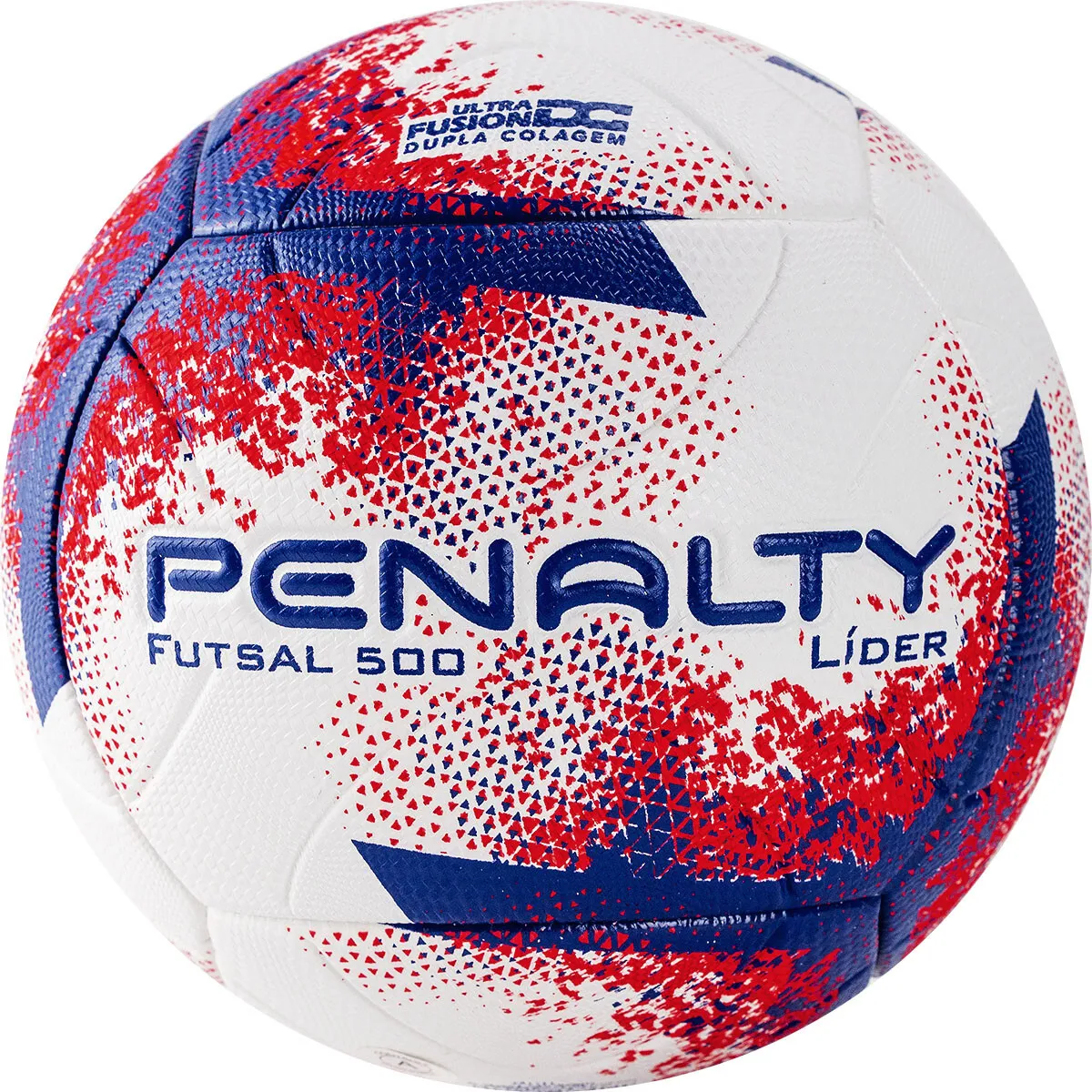 Реальное фото Мяч футзальный Penalty Futsal 500 Lider XXI №4 бело-сине-красный 5213061641-U от магазина СпортЕВ