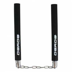 Нунчаки тренировочные BoyBo металлические в неопреновой оболочке, 31 см BN6