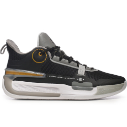 Кроссовки баскетбольные 361° GOEY 1.0 черный/серый W572341115-2