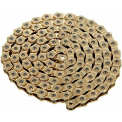 Цепь 1 ск. 100 звен. KMC HL1 Halflink золотой Х106961