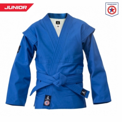 Куртка для самбо ВФС Bravegard Ascend Junior синяя