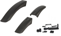 Крылья 24"-26" STG P-26А кронштейн 8,5мм пластик черные Х21247