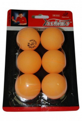 Мяч для настольного тенниса Yashima 2* 40 мм (1 шт) оранж 31012Р