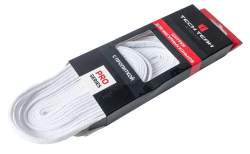 Шнурки для фигурных коньков 233 см TechTeam белые 14944