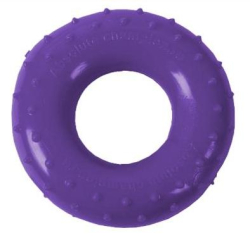 Эспандер-кольцо кистевой AbsoluteChampion 35 кг фиолетовый ЭК-АЧ-35